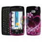 For LG Ally VS740 Cover Hard Case Love