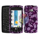 For LG Ally VS740 Cover Hard Case P-Flower