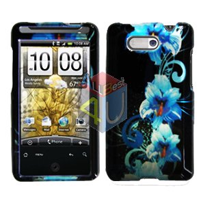 For HTC Aria Cover Hard Case Flower