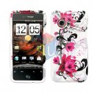 For HTC Droid incredible Cover Hard Case W-Flower