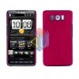 For HTC HD2 HD 2 Cover Hard Case Rose Pink
