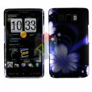For HTC HD2 HD 2 Cover Hard Case B-Flower