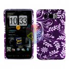 For HTC HD2 HD 2 Cover Hard Case P-Flower