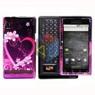 For Motorola Droid A855 Cover Hard Case Love