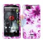 For Motorola Droid X mb810 Cover Hard Case H-Flower
