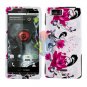 For Motorola Droid X mb810 Cover Hard Case W-Flower