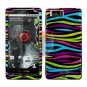 For Motorola Droid X mb810 Cover Hard Case Rainbow