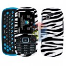 For Samsung Gravity 3 T479 Cover Hard Case Zebra