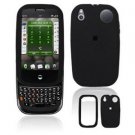 For Palm Pre Plus Cover Hard Case Rubberized Black