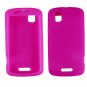 FOR Motorola Droid Pro A957 Silicon cover soft case Hot Pink