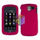 For Pantech Crux / CDM8999 Cover Hard Case Rubberized Rose Pink