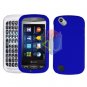 For Pantech Laser P9050 Cover Hard Case Rubberized Blue