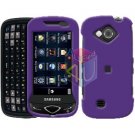 For Samsung Reality U820 Cover Hard Case Rubberized Purple