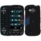 For Samsung Reality U820 Cover Hard Case Rubberized Black