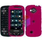 For Samsung Reality U820 Cover Hard Case Rubberized Rose Pink