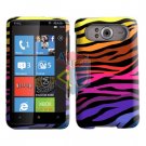 FOR HTC HD7 HD 7 Cover Hard Case C-Zebra