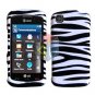 For LG Shine Touch KM555 Cover Hard Case Zebra