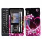 For Motorola Milestone 2 Cover Hard Case Love
