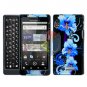 For Motorola Milestone 2 Cover Hard Case Flower