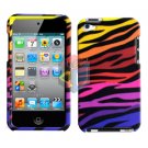 For ipod touch 4 Cover Hard Case C-Zebra