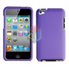 For ipod touch 4 Cover Hard Case Purple