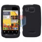 For Motorola Citrus WX445 Cover Hard Case Rubberized Black