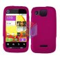 For Motorola Citrus WX445 Cover Hard Case Rubberized Rose Pink