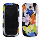 For Pantech impact P7000 Cover Hard Case Butteryfly