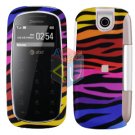 For Pantech impact P7000 Cover Hard Case C-Zebra
