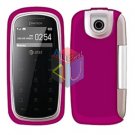 For Pantech impact P7000 Cover Hard Case Rubberized Rose Pink