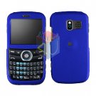 For Pantech Link P7040 Cover Hard Case Rubberized Blue