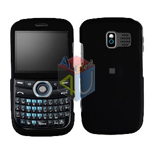 For Pantech Link P7040 Cover Hard Case Rubberized Black