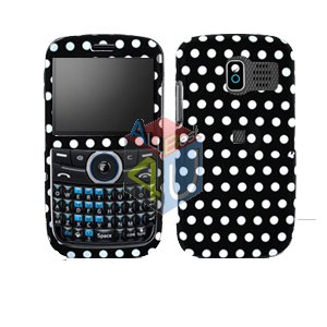For Pantech Link P7040 Cover Hard Case Polka Dot