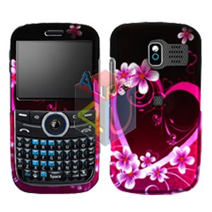 For Pantech Link P7040 Cover Hard Case Love