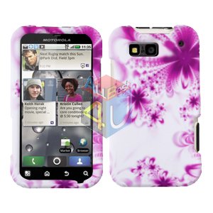 For Motorola Defy MB525 Cover Hard Case H-Flower