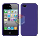 For Apple iphone 4S 4 Cover Hard Case Rubberized Purple
