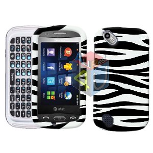 For Pantech Laser P9050 Cover Hard Case Zebra