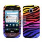 For LG Optimus One P500 Cover Hard Case C-Zebra