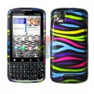 For Motorola Droid Pro A957 Cover Hard Case Rainbow