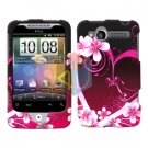 For HTC Wildfire 6225 Cover Hard Case Love