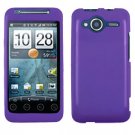FOR HTC Evo Shift 4G Cover Hard Case Rubberized Purple