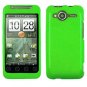 FOR HTC Evo Shift 4G Cover Hard Case Rubberized Neon Green