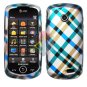 For Samsung Solstice II 2 A817 Cover Hard Case Plaid