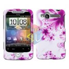 For HTC Wildfire 6225 Cover Hard Case H-Flower