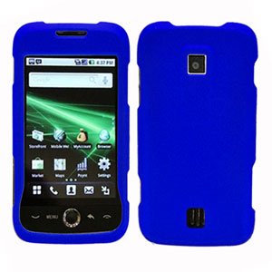 For Huawei Ascend M860 Cover Hard Case Rubberized Blue