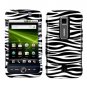 For Huawei Ascend M860 Cover Hard Case Zebra