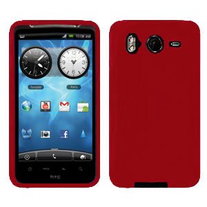 FOR HTC Desire HD A9191 Silicon cover case Red