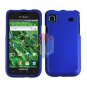 For Samsung Galaxy S 4G Cover Hard Case Rubberized Blue