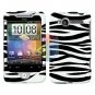 For HTC Wildfire 6225 Cover Hard Case Zebra