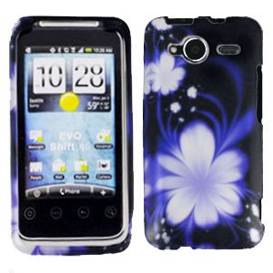 FOR HTC Evo Shift 4G Cover Hard Case B-Flower